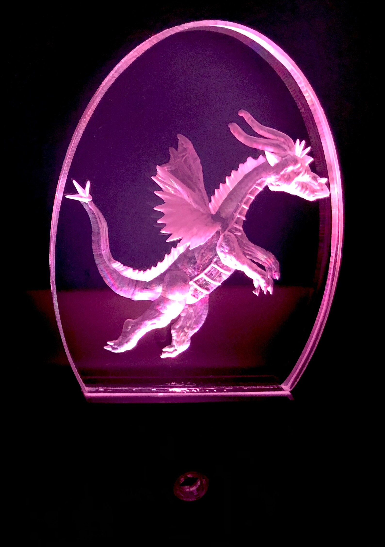 Dragon Night Light Etsy