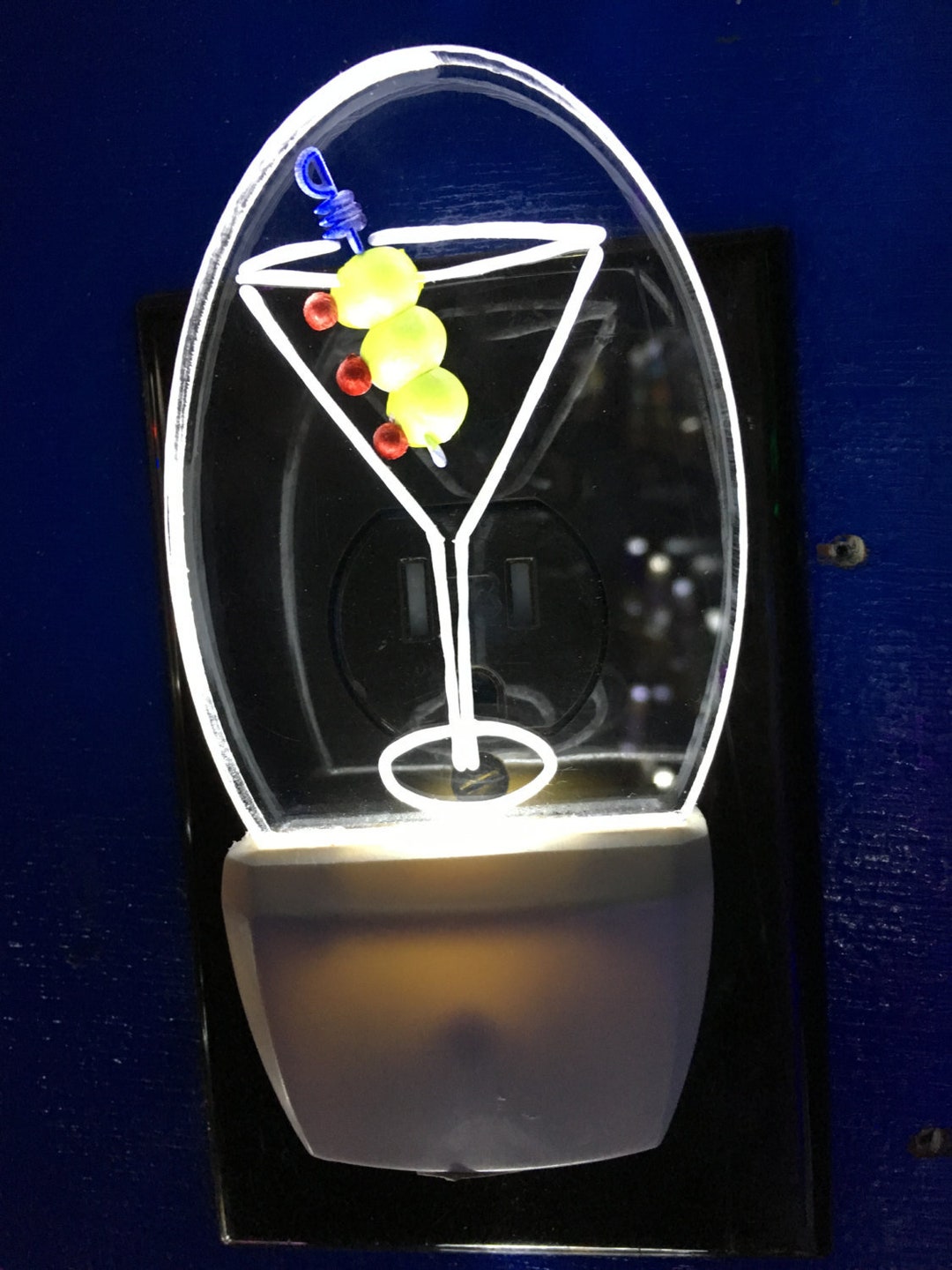 Martini Nightlight Etsy