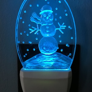 Snowman Nightlight