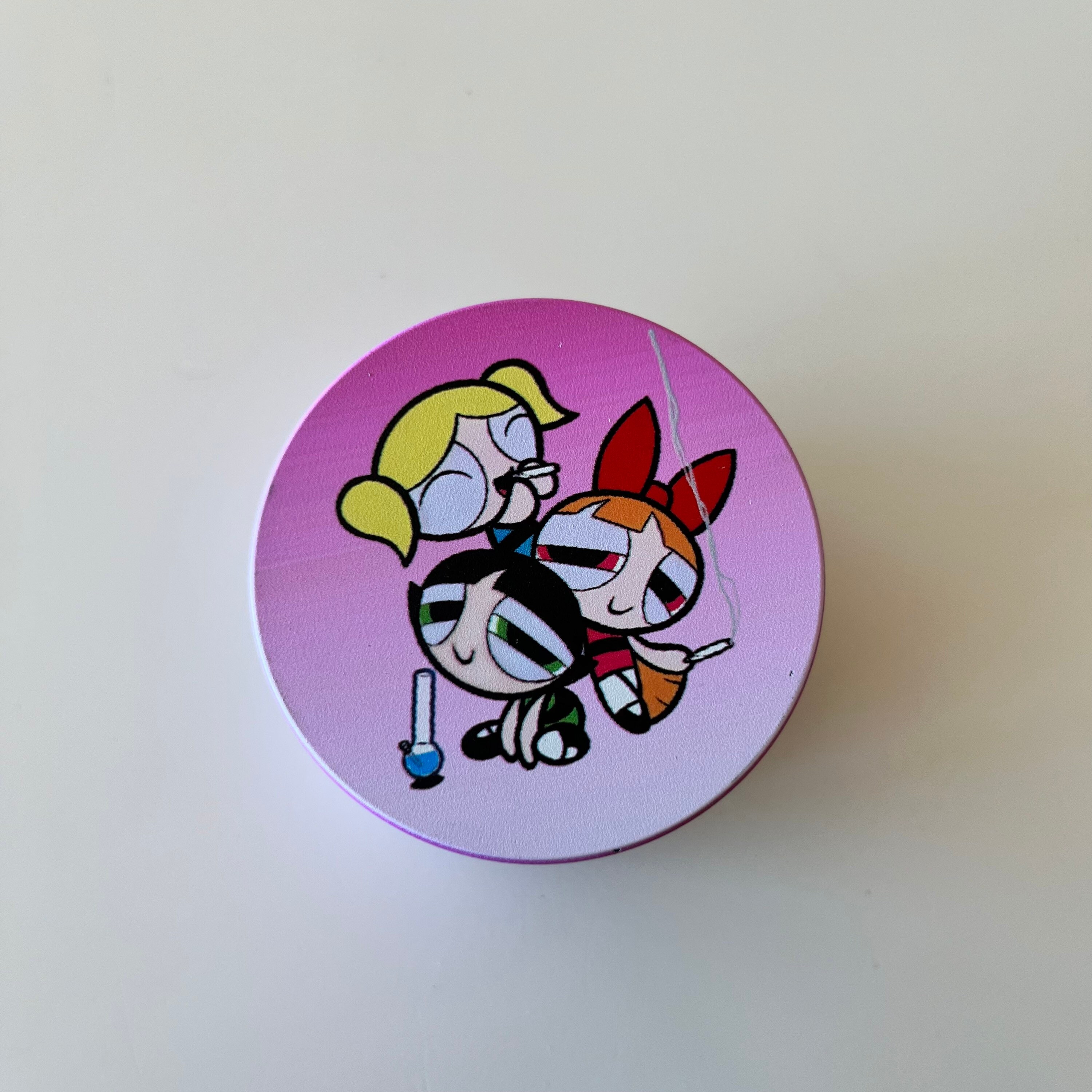 Powerpuff Girls Grinder 4tier Large 63mm Girly Smoke Etsy
