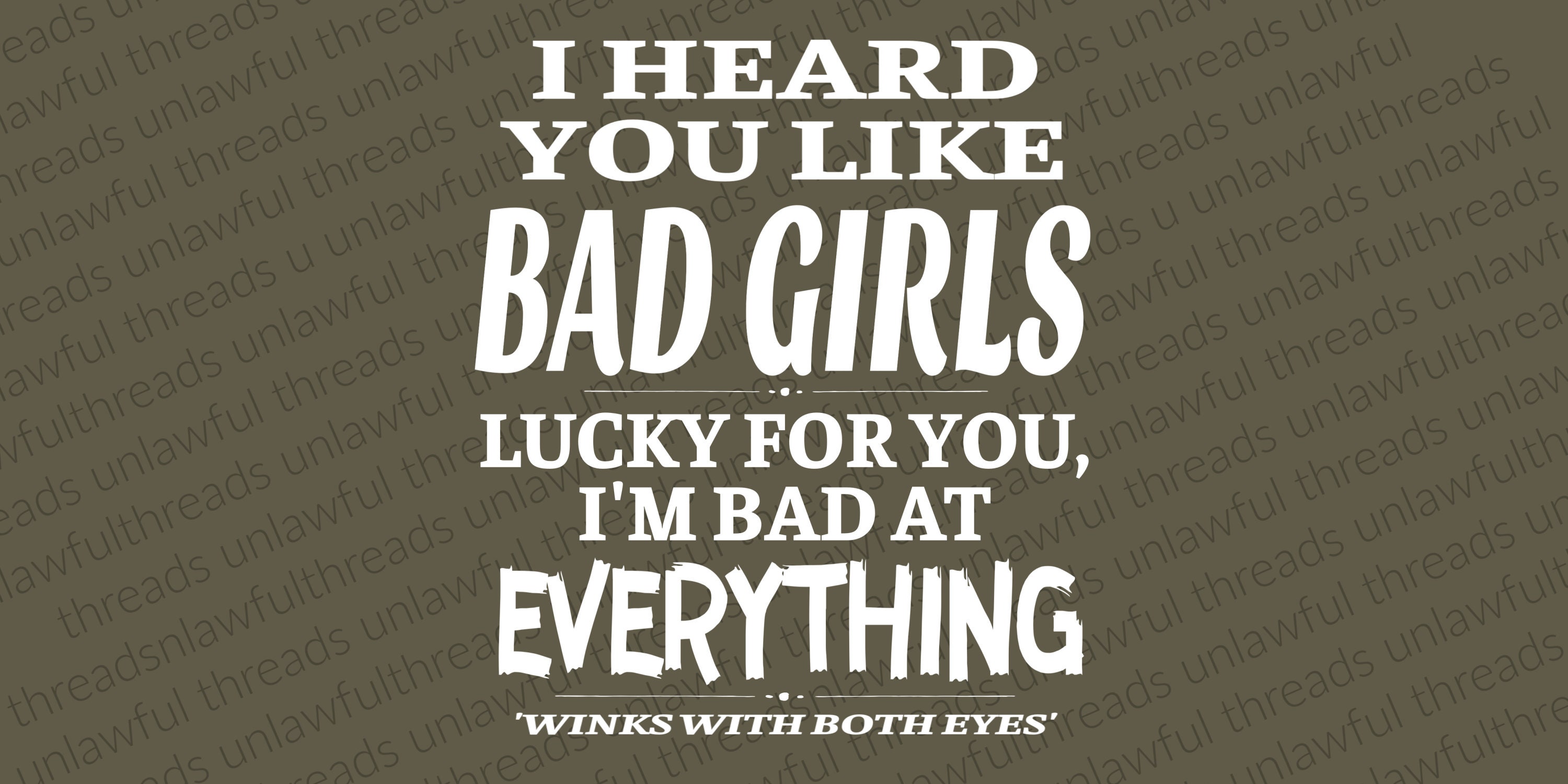I Heard You Like Bad Girls ... Png Transparent File 3000x3600 White ...