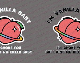I'M VANILLA BABY  png transparent file