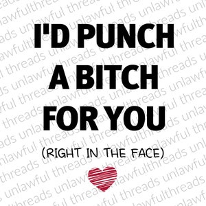 I'd cut a bitch for you 5 Dateien png auf transparentem Hintergrund 2000x2000
