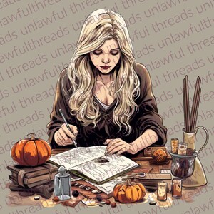 Witchy Woman   clear png files 3600x3600
