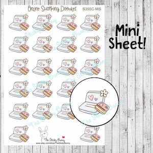 Shopping Online - Adesivi per Planners, Diari, Agende, Hobonichi (S355C-MS)