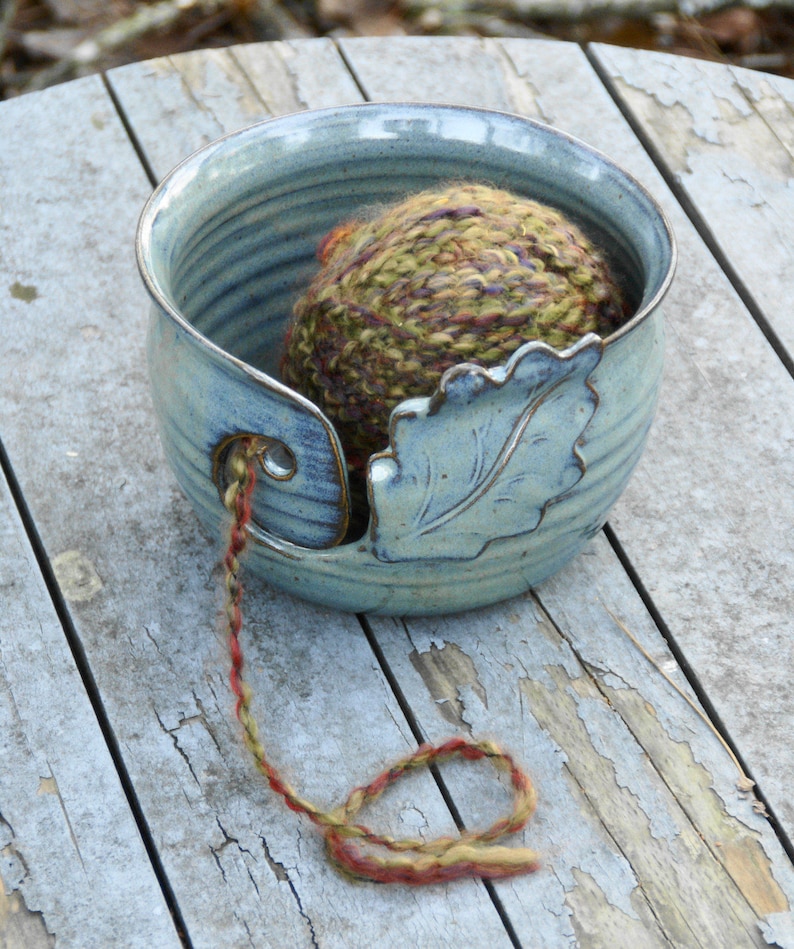 Ceramic yarn bowl
