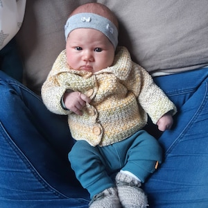 US terms crochet pattern 'Baby Jacket' image 1