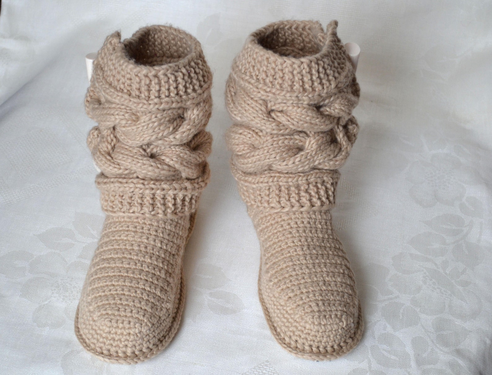 knitted boots womens