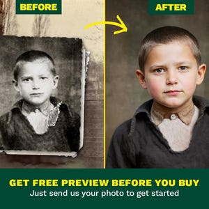Expert Photo Restoration Service, Old Photo Restoration, Enhancement & Colorization, Old Photo Repair, Photography Retoucher, Fix Damage