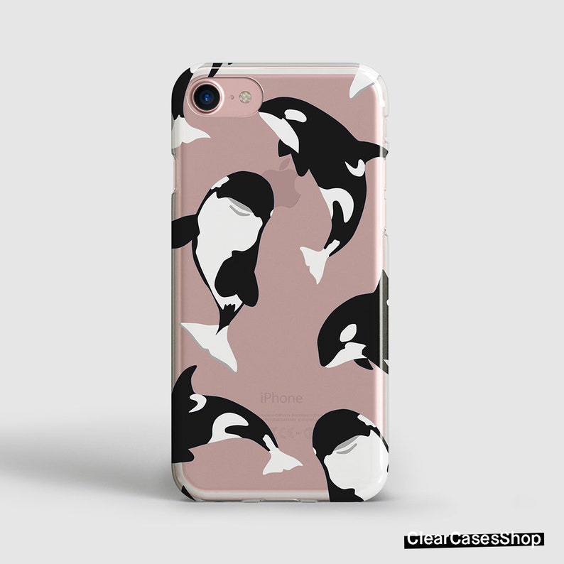 Orca iPhone 7 case Also Available for iPhone 7 Plus iPhone | Etsy