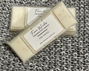 Baby Powder | Snap Bar Wax Melt | Strong Scented | Soy Wax | Hand Poured | Long Lasting | Gift Ideas | Made in Australia |