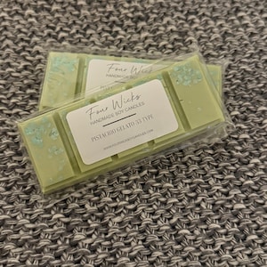 Pistachio Gelato 33 Type | Snap Bar Wax Melt | Strong Scented | Soy Wax | Hand Poured | Long Lasting | Gift Ideas | Made in Australia |