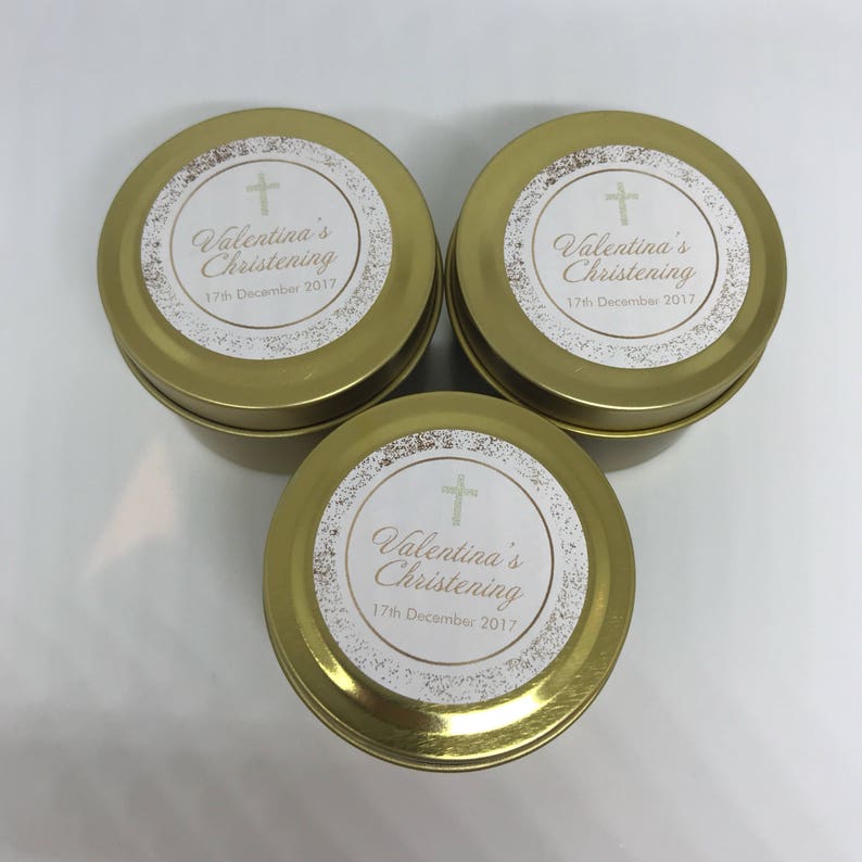 35x Baptism Favours Christening Favours Bonbonniere Soy Etsy Australia