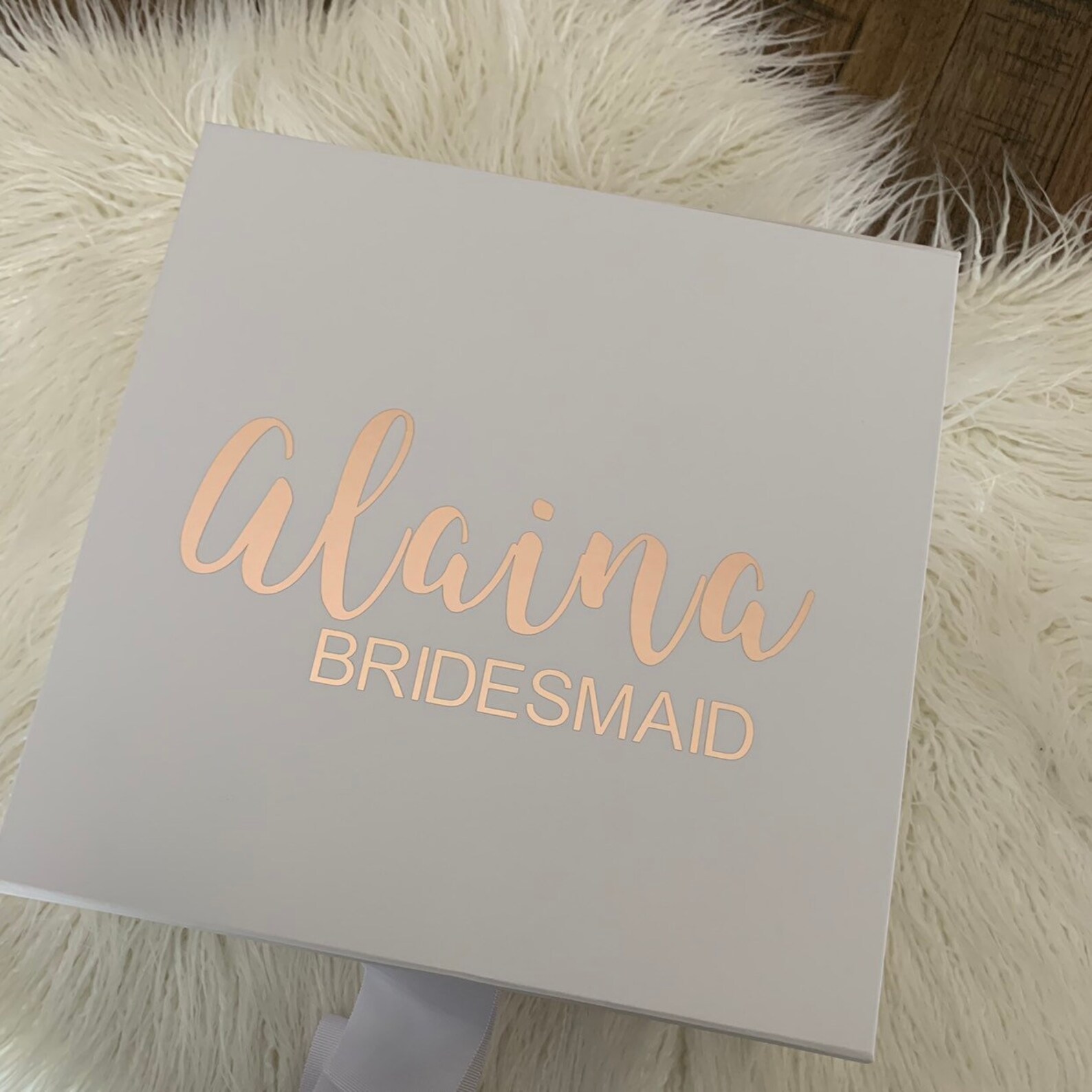 Personalised Name Hamper Box Medium Bridesmaid Proposal Etsy