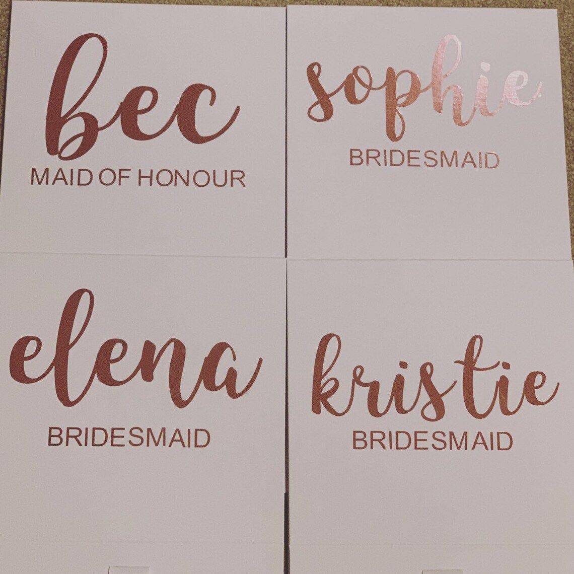 Personalised Name Hamper Box Medium Bridesmaid Proposal Etsy