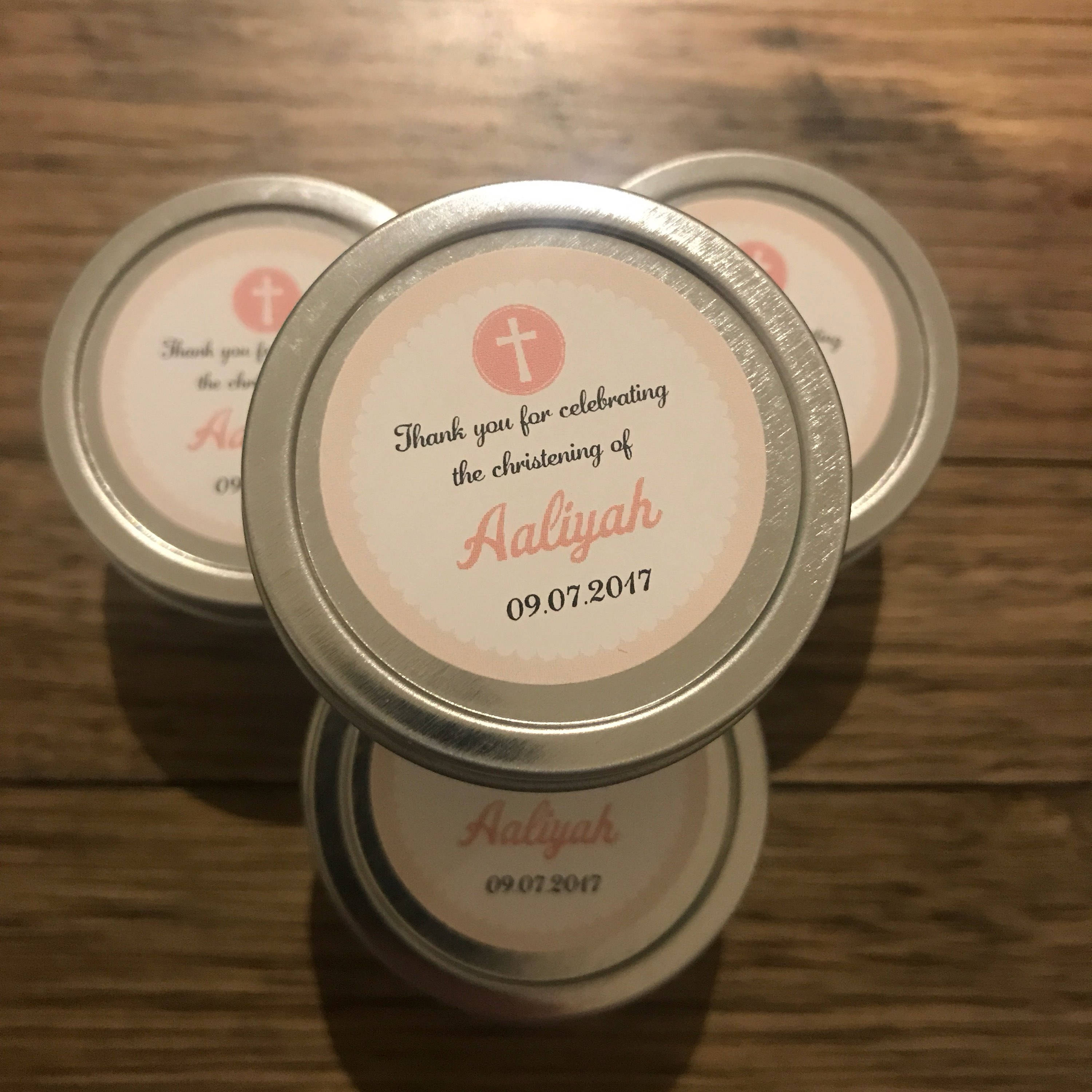 35x Baptism Favours Christening Favours Bonbonniere Soy Etsy Australia