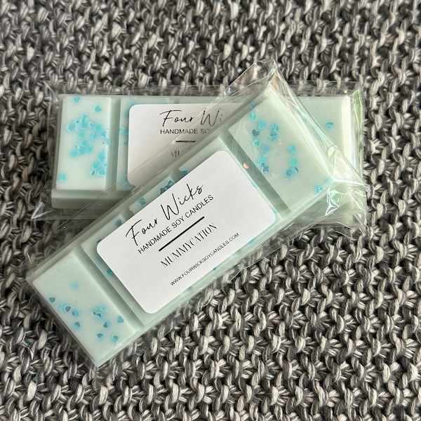 Mummycation| Snap Bar Wax Melt | Strong Scented | Soy Wax | Hand Poured | Long Lasting | Gift Ideas | Made in Australia |