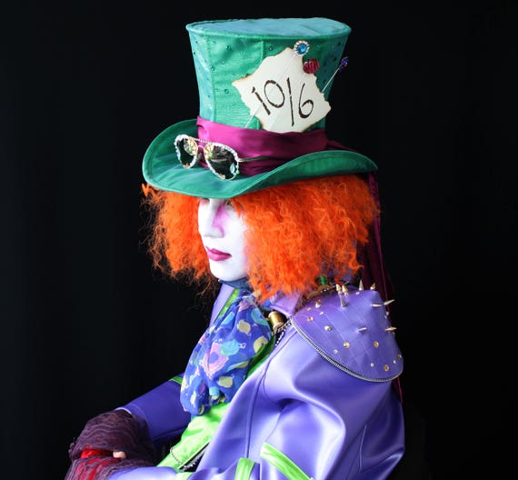 Rock N' Roll Mad Hatter Hat -  Hong Kong