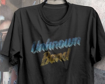 Unknown Band Tshirt Demo Rock Metal Fan Tee | Rock Band Shirt | Generic Metal Band Tee