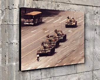 Tiananmen Square Peaceful Protest Massacre Canvas