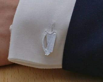 Irish Harp Cufflinks