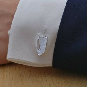 Irish Harp Cufflinks