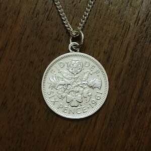 1961 sixpence - Etsy 日本