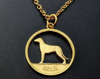 Irish Sixpence  - Cut Out Coin Necklace