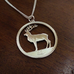 Irish Punt - Cut Out Coin Necklace