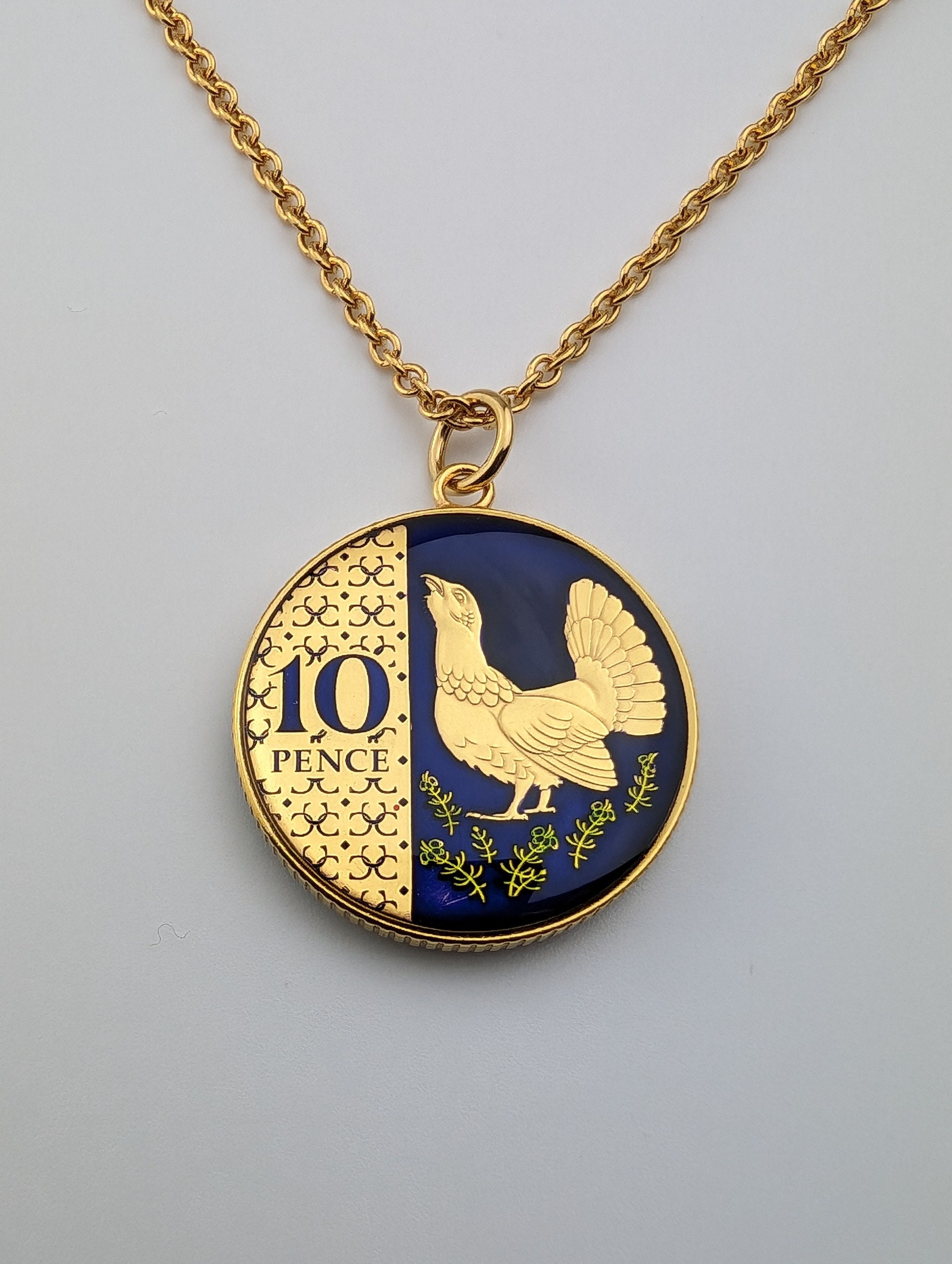 10p coin sale necklace