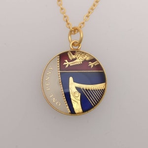 2009 One Penny - Enamelled Coin Necklace