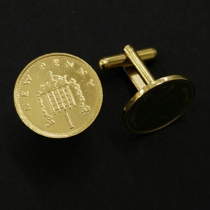 1977 Penny Cufflinks