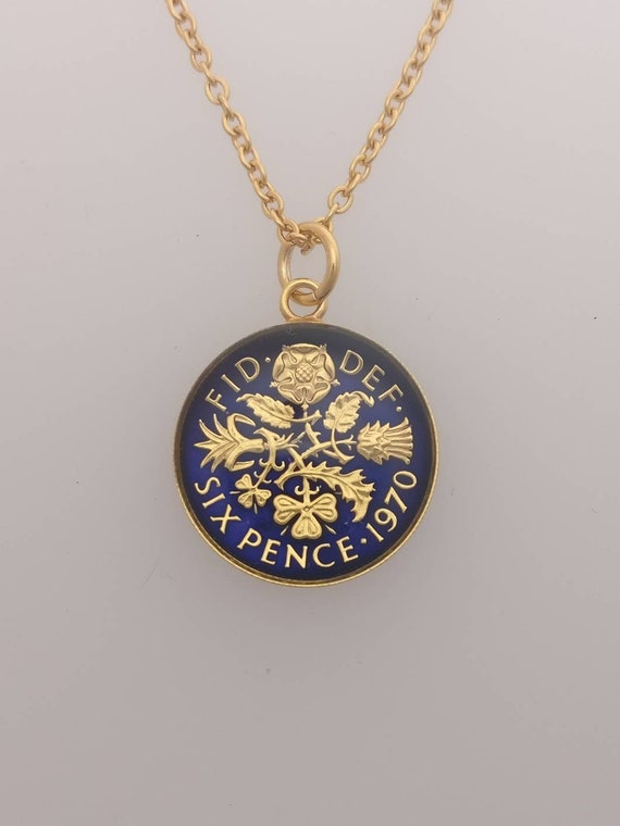1970 coin necklace discount