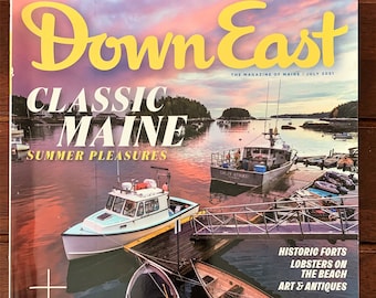 Down East Magazine Back Issue July 2021