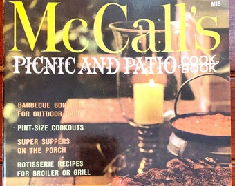 Vintage McCall's Picnic and Patio Cookbook - Staple Bound Paperback 1981