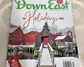 Down East Magazine Back Issue December 2020