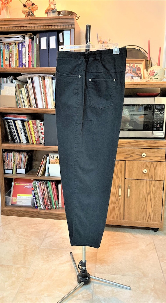Vintage Susan Bristol Black Corduroy Jeans/Pants 2