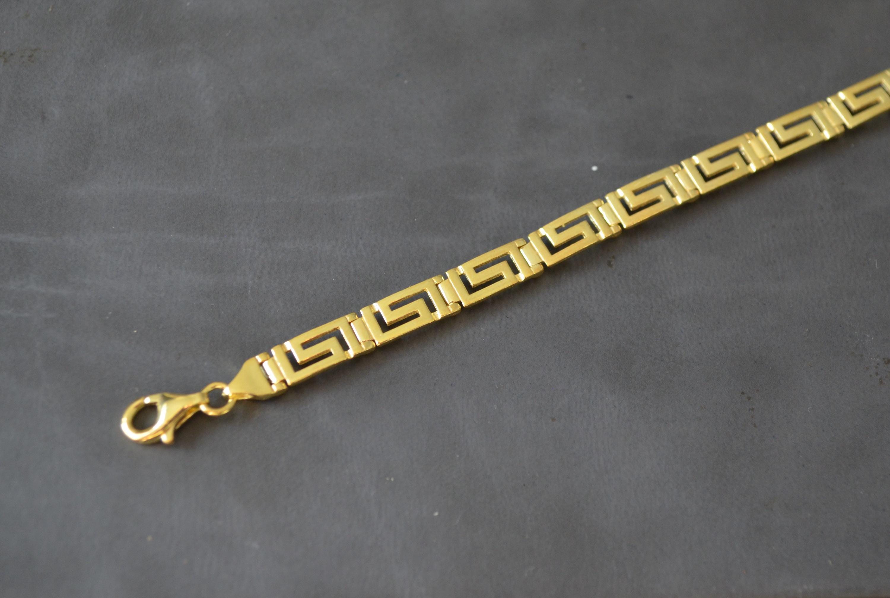 VERSACE ロコレタリンクフレスレット 10199241A00620 3J030 ブレスレット クリスタル ラ メドゥーサ ゴールド,ホワイト