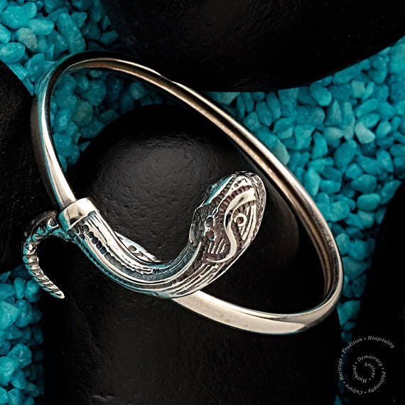 Silver Snake Bracelet, Snake Bracelet, Goddess Athina,snake bangle bracelet, snake cuff bracelet