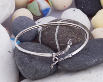 Silver Snake Bracelet,Snake Bangle Bracelet,Snake Cuff Bracelet,Goddess Athina