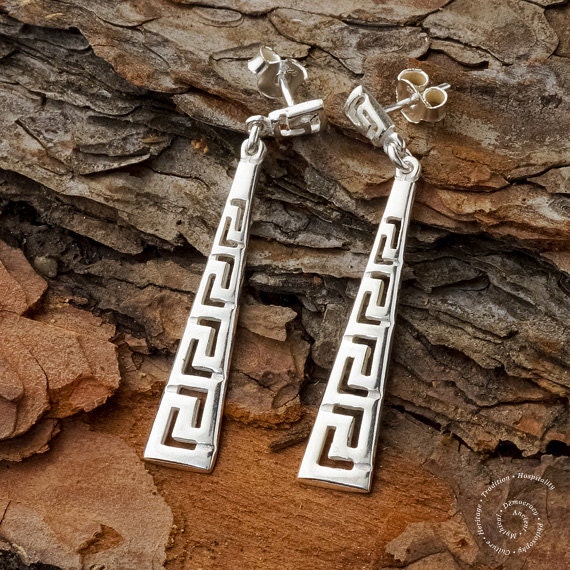 【関税&送料込】Versace Orecchini Pendenti Logati Versace Earrings - Etsy