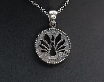 Goddess Hera silver pendant