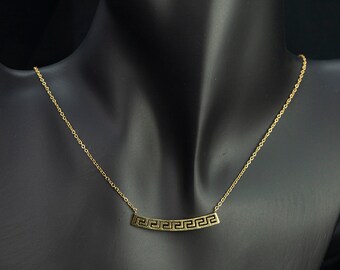 Collar Meandro Acero