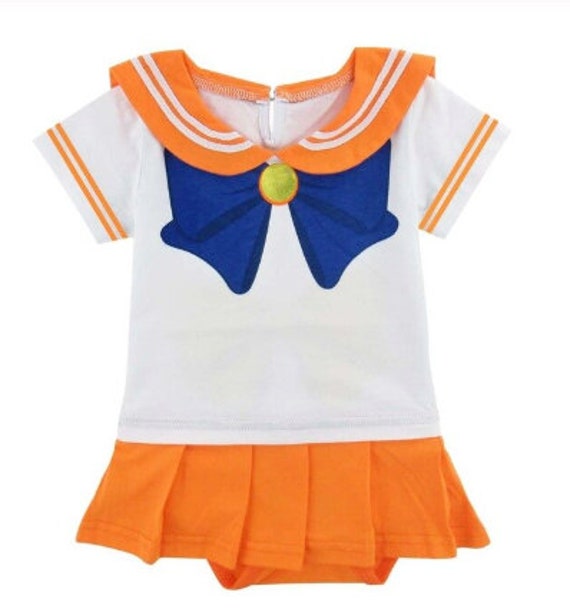 Baby Sailor Moon Onesies Newborn Baby Girl Clothes Geeky Nerdy Anime Costume