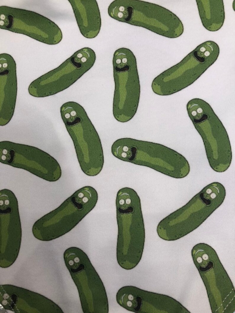 pickle rick panties bikini brief custom underwear rick and morty tvshow cartoon geek skin panties printed