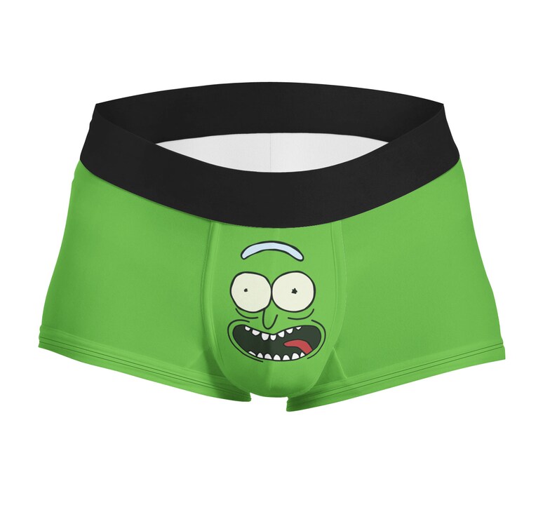 pickle rick panties bikini brief custom underwear rick and morty tvshow cartoon geek skin panties printed