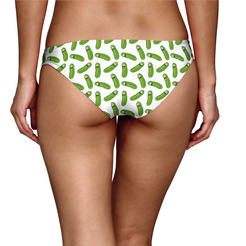 pickle rick panties bikini brief custom underwear rick and morty tvshow cartoon geek skin panties printed