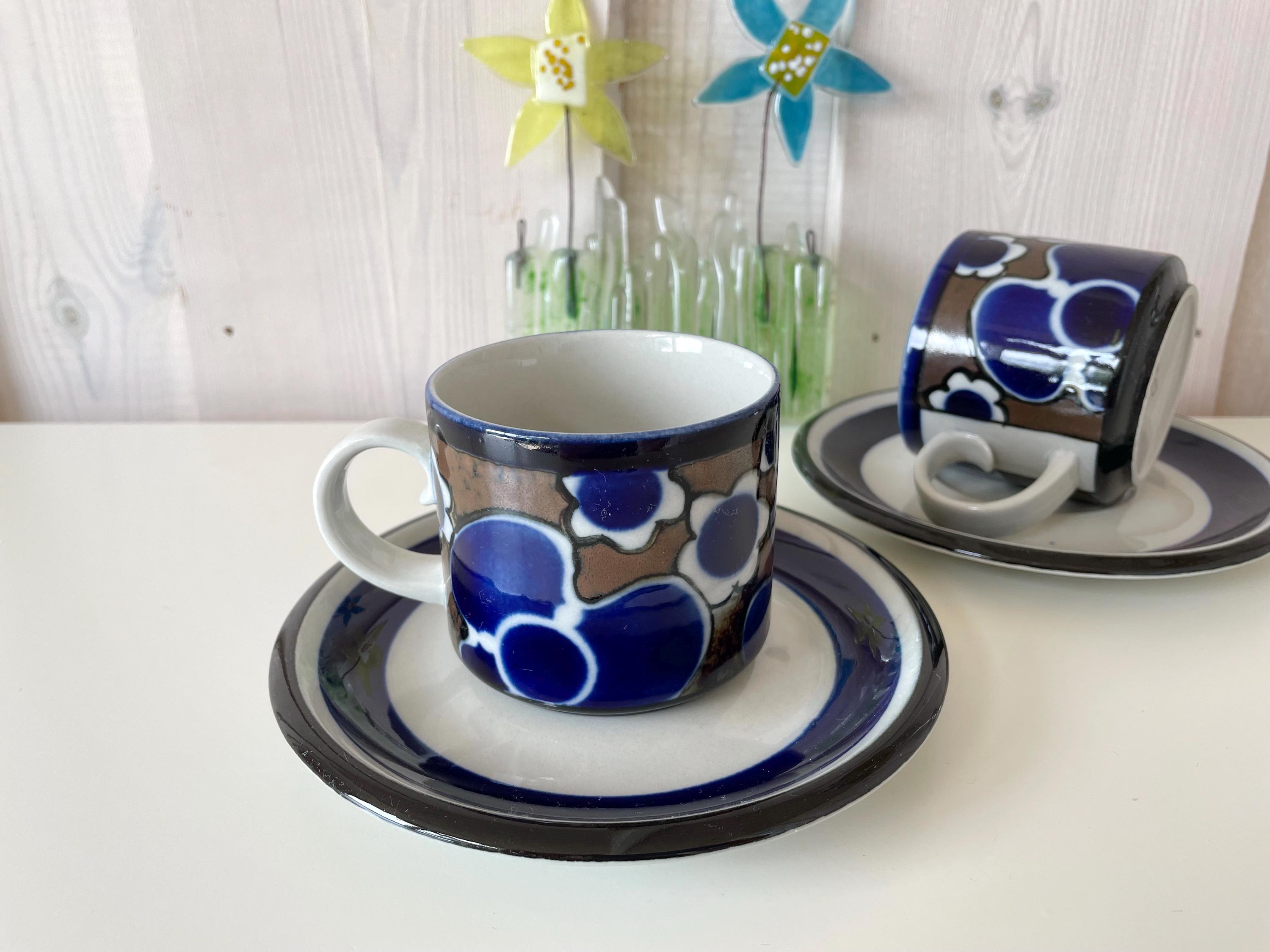 Arabia finland cup blue flower - Etsy 日本