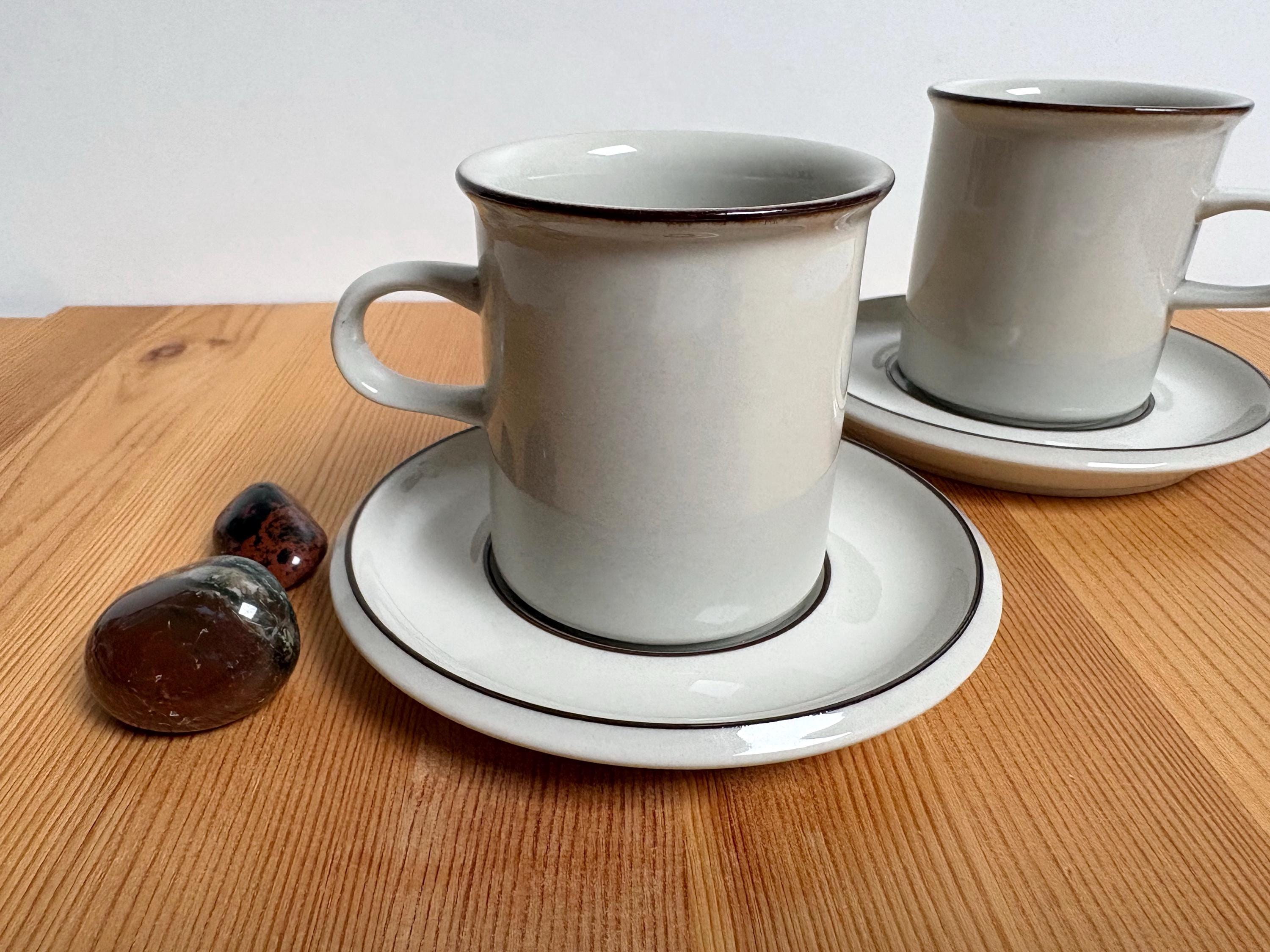 Arabia Fennica High Coffee Cup With Saucer, Designed by Richard