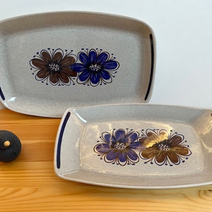 Stavanger Flint Florry small and medium rectangular serving dish / bowl, made in Norway, Stavangerflint